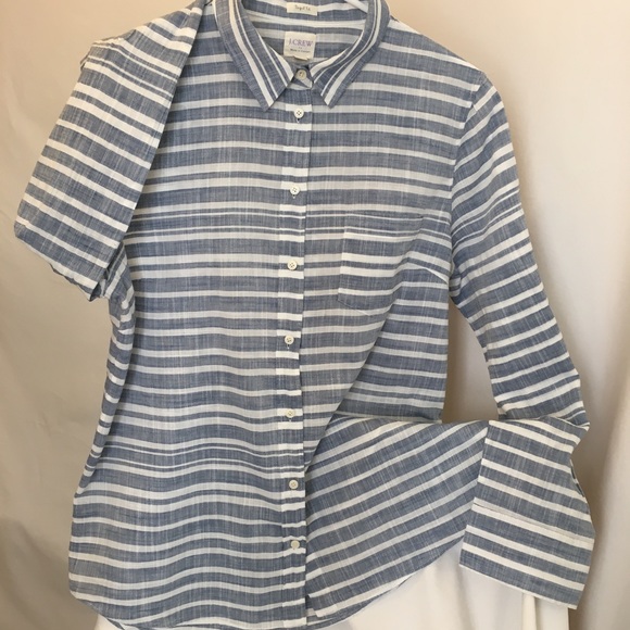 J. Crew Tops - J. Crew Perfect Fit Button Down